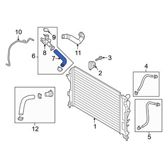 Hyundai OE - Lower Radiator Coolant Hose