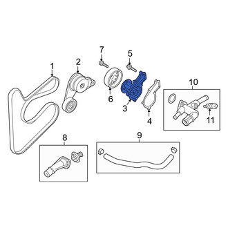 Hyundai OE - Engine Water Pump