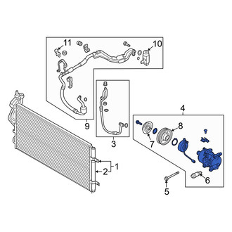Hyundai OE - A/C Compressor