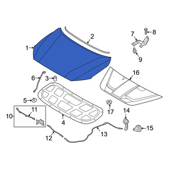 Hyundai OE - Front Hood Panel