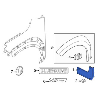Hyundai OE - Front Right Mud Flap