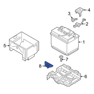 Hyundai OE - Battery Hold Down