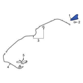 Hyundai OE - Radio Antenna Assembly