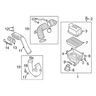 Hyundai OE - Engine / Transaxle - Air Intake