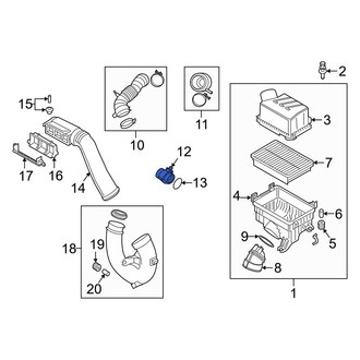 Hyundai OE - Mass Air Flow Sensor