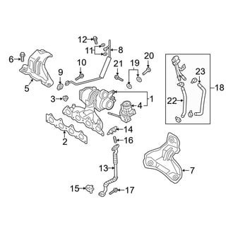 Hyundai OE - Engine / Transaxle - Turbocharger & Components