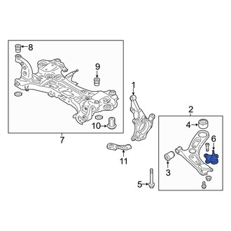 Hyundai OE - Front Left Suspension Ball Joint