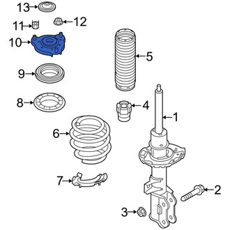 Hyundai OE - Front Suspension Strut Mount