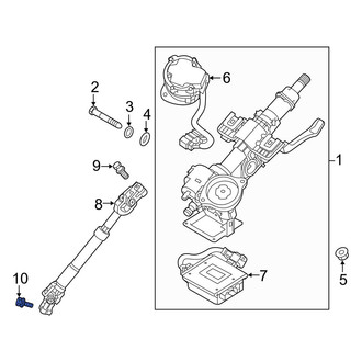 Hyundai OE - Upper Steering Shaft Bolt