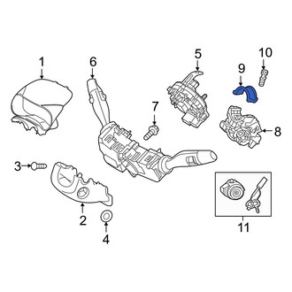 Hyundai OE - Ignition Lock Housing Clamp