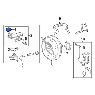 Hyundai OE - Brake Master Cylinder Reservoir Cap