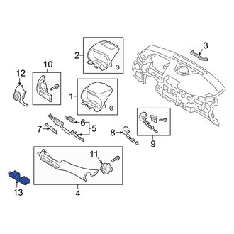 Hyundai OE - Center Dashboard Air Vent