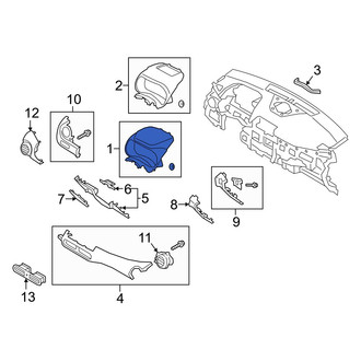 Hyundai OE - Instrument Cluster Visor