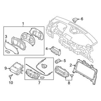 Hyundai OE - Instrument Panel - Cluster & Switches