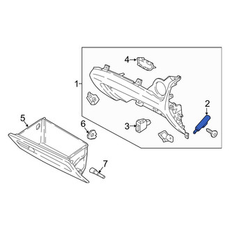 Hyundai OE - Glove Box Support