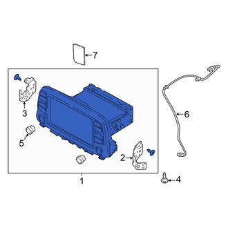 Hyundai OE - Radio Control Unit