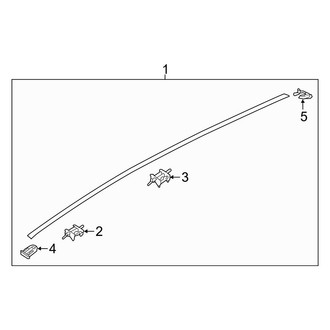 Hyundai OE - Roof - Exterior Trim