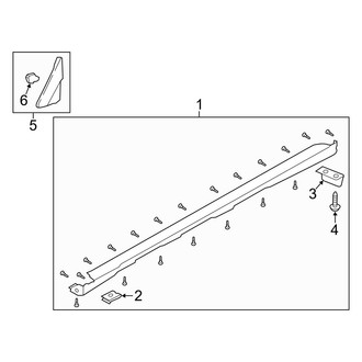 Hyundai OE - Pillars, Rocker & Floor - Exterior Trim