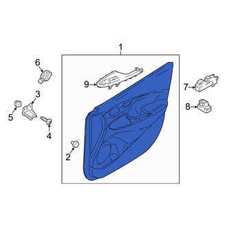 Hyundai OE - Front Left Outer Door Outer Panel