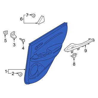 Hyundai OE - Front Left Outer Door Outer Panel