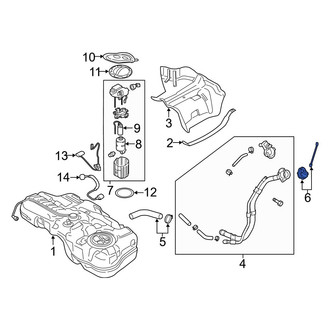 Hyundai OE - Fuel Tank Cap