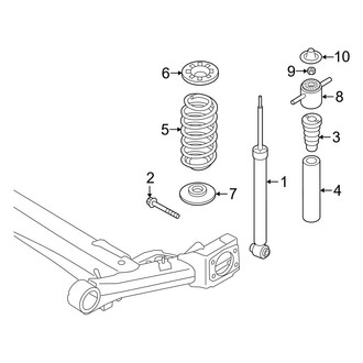 Hyundai OE - Rear Suspension - Suspension Components (Limited / SE / SEL / Ultimate FWD)