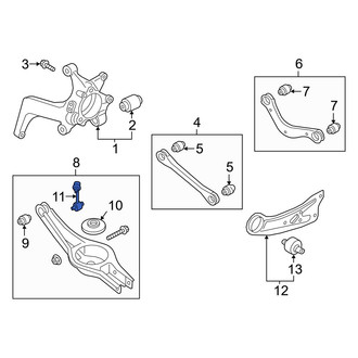 Hyundai OE - Front Suspension Stabilizer Bar Link