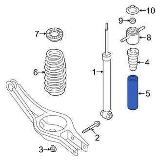 Hyundai OE - Rear Suspension Shock Absorber Bellows