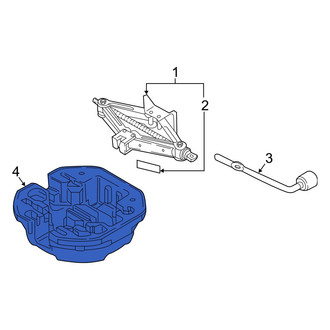 Hyundai OE - Rear Trunk Floor Storage Box