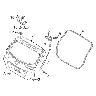 Hyundai OE - Lift Gate - Gate & Hardware