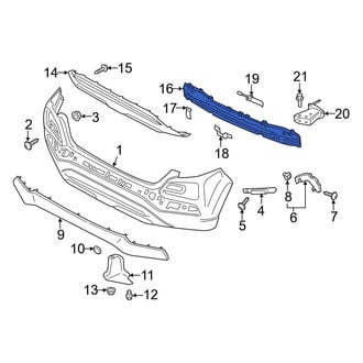 Hyundai OE - Rear Bumper Impact Bar