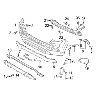 Hyundai OE - Rear Bumper - Bumper & Components (With Iron Man Package), (Iron Man Edition)