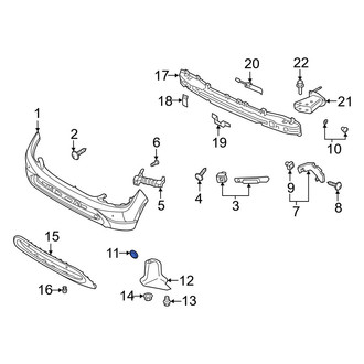 Hyundai OE - Rear Tow Eye Cap
