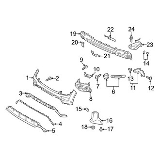 Hyundai OE - Rear Bumper - Bumper & Components