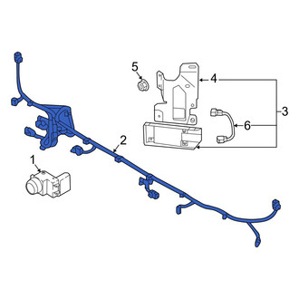 Hyundai OE - Rear Parking Aid System Wiring Harness