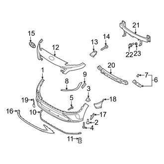 Hyundai OE - Front Bumper & Grille - Bumper & Components