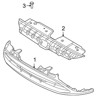 Hyundai OE - Front Bumper & Grille - Grille & Components (Limited / SEL)