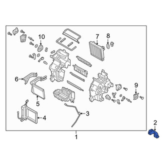 Hyundai OE - Right Cabin Air Intake Duct