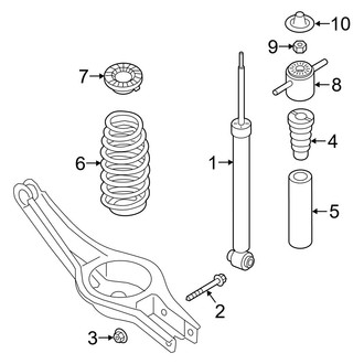 Hyundai OE - Rear Suspension - Shocks & Components (Limited / SEL / Ultimate)