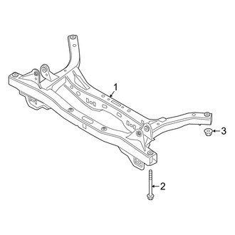 Hyundai OE - Rear Suspension - Suspension Mounting (Limited / SEL / Ultimate)