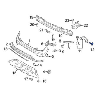 Hyundai OE - Bumper Cover Screw