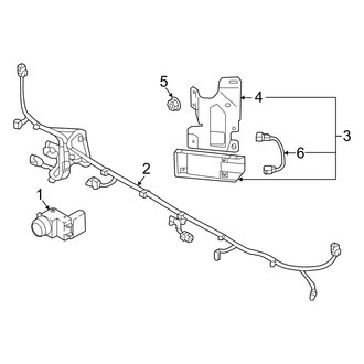 Hyundai OE - Rear Bumper - Electrical Components