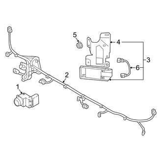 Hyundai OE - Rear Bumper - Electrical Components (Limited / SEL)