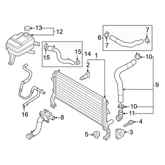 Hyundai OE - Cooling - Radiator & Components