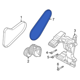 Hyundai OE - Accessory Drive Belt