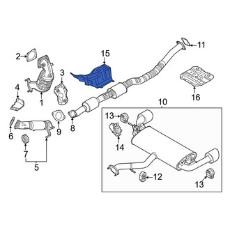 Hyundai OE - Front Floor Pan Heat Shield