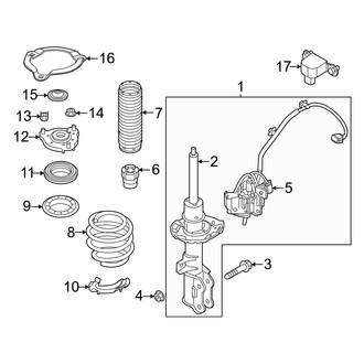Hyundai OE - Front Suspension - Struts & Components