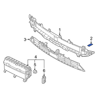 Hyundai OE - Grille Insulator
