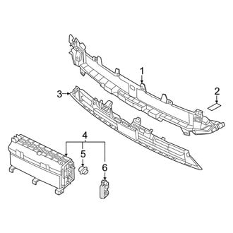 Hyundai OE - Front Bumper & Grille - Grille & Components (Limited / SE / SEL Sport)