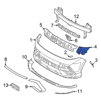 Hyundai OE - Front Left Bumper Cover Reinforcement